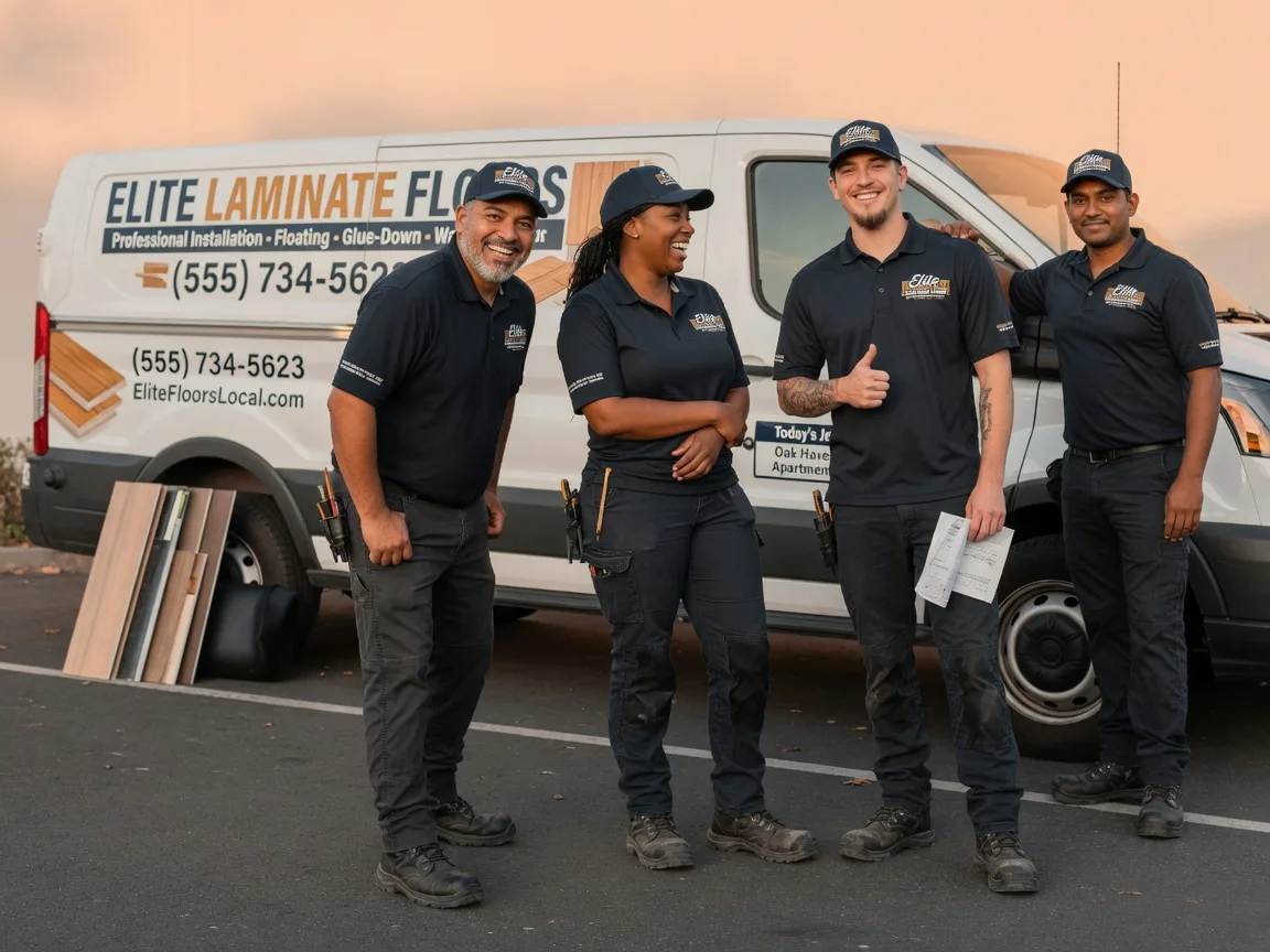 Laminate flooring installation company in Bayside, TX